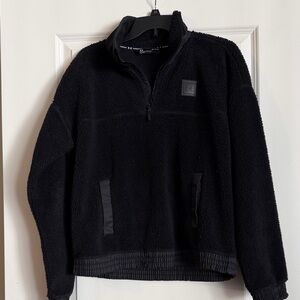 Under Armour Men's Black Fleece Zip-Up Sweater